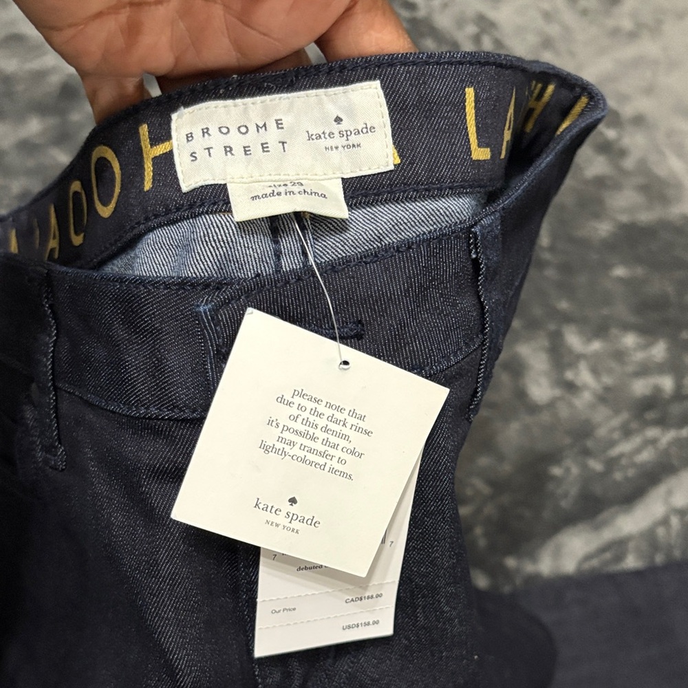 Kate Spade Broome Street Dark Blue women’s 's Jeans